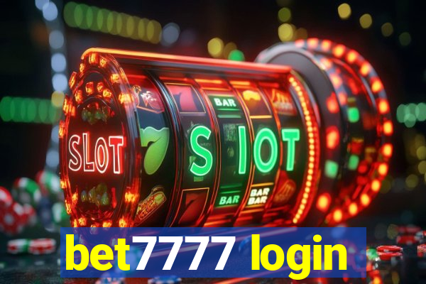 bet7777 login